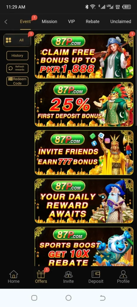 87P Game Download APK