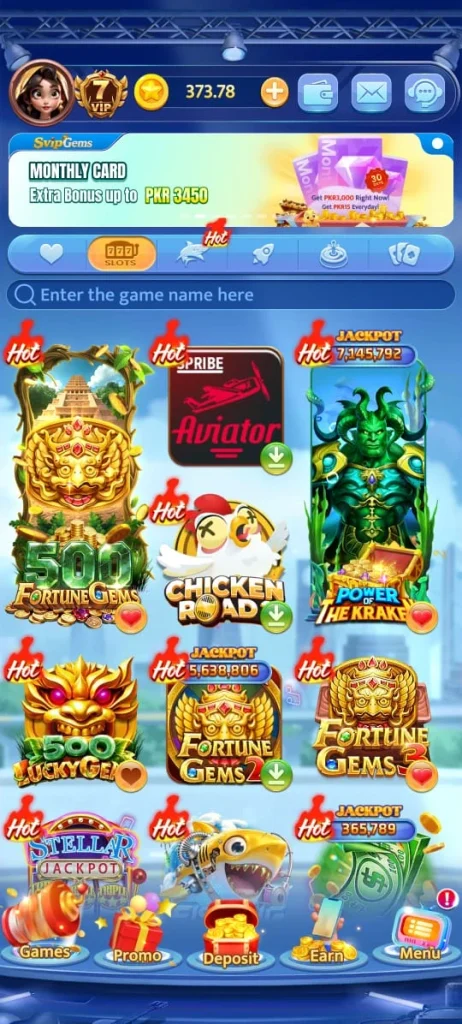 Svip Gems Game app Download
